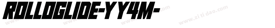 Rolloglide-yY4m字体转换 Rolloglide-yY4m字体转换