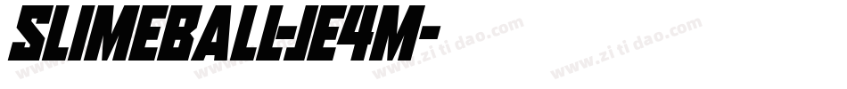 Slimeball-JE4m字体转换 Slimeball-JE4m字体转换