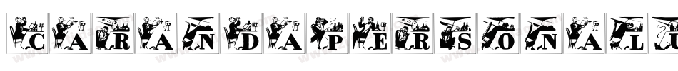 CarandaPersonalUse-qLOq字体转换