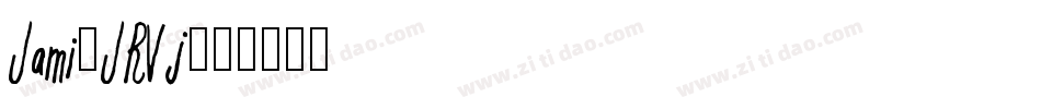 Jami-JRVj字体转换