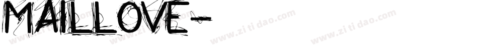 Maillove字体转换