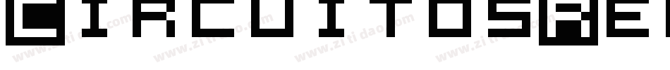 CircuitosRedondos-ELWj字体转换