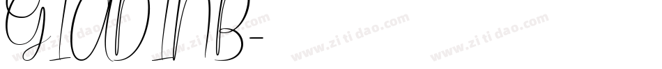GIADINB字体转换