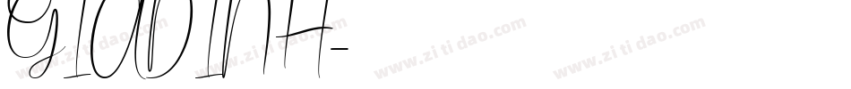 GIADINH字体转换