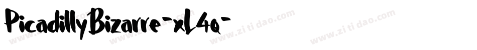 PicadillyBizarre-xL4q字体转换