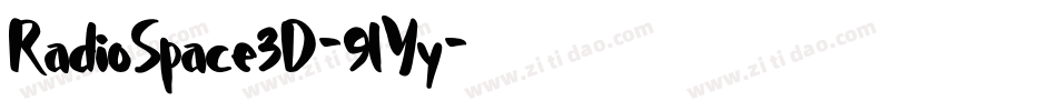 RadioSpace3D-9lYy字体转换