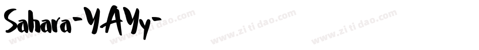 Sahara-YAYy字体转换