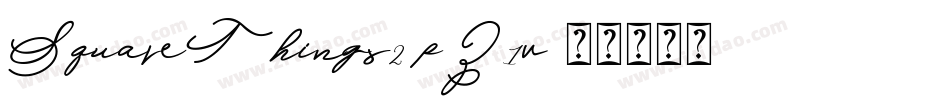SquareThings2-pZ1v字体转换