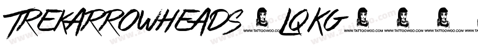Trekarrowheads-LqKg字体转换