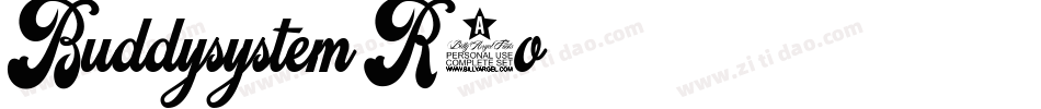Buddysystem-R0o字体转换