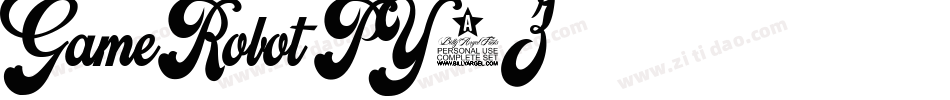 GameRobot-PY6Z字体转换