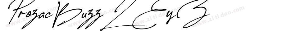 ProzacBuzz-LEyZ字体转换