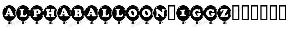 Alphaballoon-1GGZ字体转换