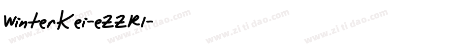 WinterKei-eZZRl字体转换