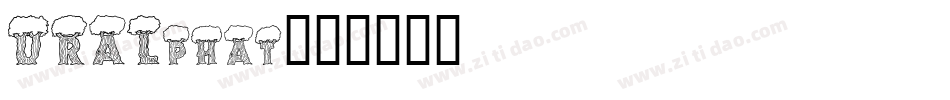 URALphat字体转换