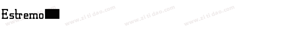Estremo字体转换