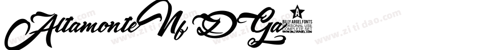 AltamonteNf-DGa0字体转换