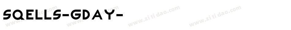 Sqells-GDAy字体转换