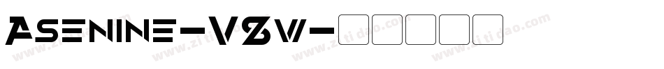 Asenine-V8w字体转换 Asenine-V8w字体转换