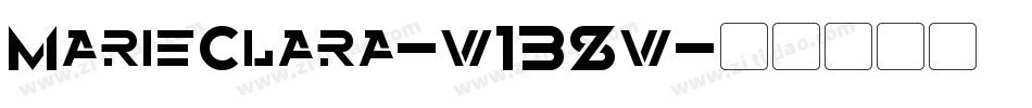 MarieClara-w1B8w字体转换