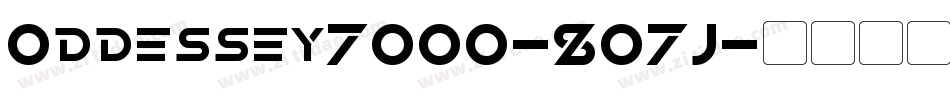 Oddessey7000-8O7J字体转换