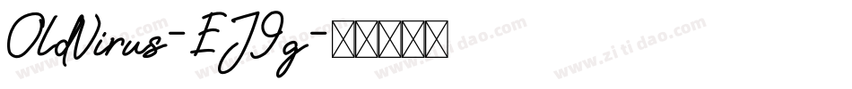 OldVirus-EJ9g字体转换