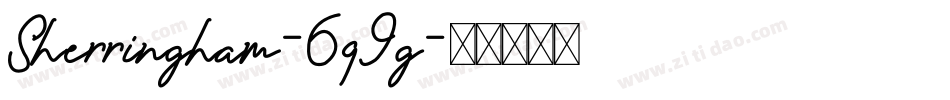 Sherringham-6q9g字体转换 Sherringham-6q9g字体转换
