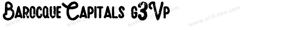 BarocqueCapitals-g3Vp字体转换