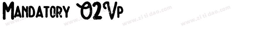 Mandatory-O2Vp字体转换