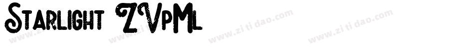 Starlight-ZVpMl字体转换