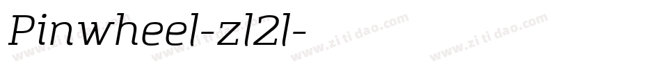 Pinwheel-zl2l字体转换