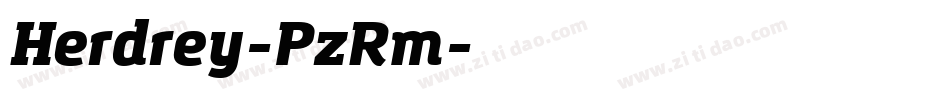 Herdrey-PzRm字体转换