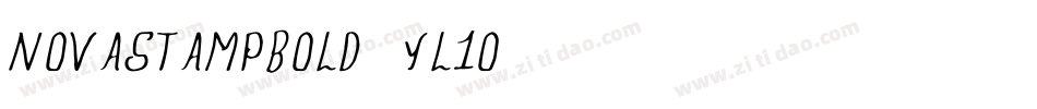 NovastampBold-YL0o字体转换 NovastampBold-YL0o字体转换
