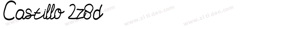 Castillo-2z8d字体转换