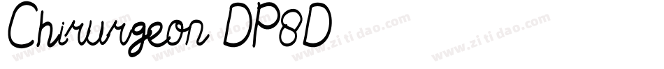 Chirurgeon-DP8D字体转换