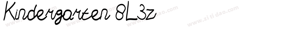 Kindergarten-8L3z字体转换