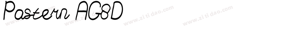 Pastern-AG8D字体转换