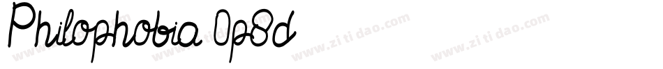 Philophobia-0p8d字体转换