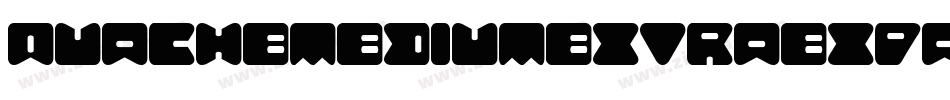 Quachemediumextraexpandedper-OVq84字体转换