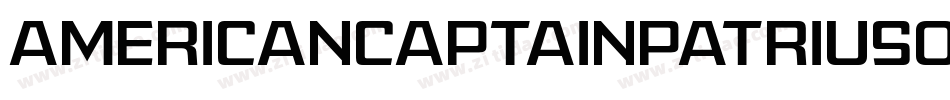 AmericanCaptainPatrius02Fre-G06G字体转换
