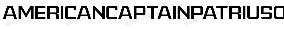 AmericanCaptainPatrius02Fre-PvPd字体转换