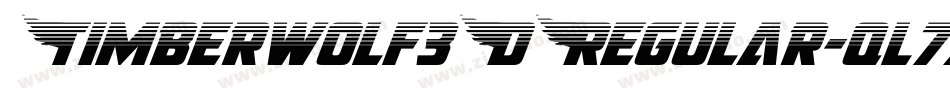 Timberwolf3DRegular-ql7x字体转换 Timberwolf3DRegular-ql7x字体转换