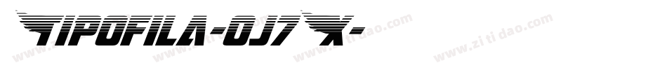 Tipofila-0j7X字体转换
