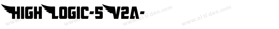 HighLogic-5V2a字体转换