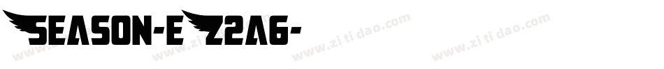 Season-eZ2a6字体转换