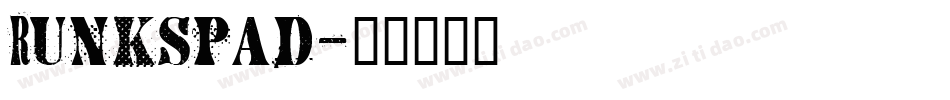 Runkspad字体转换