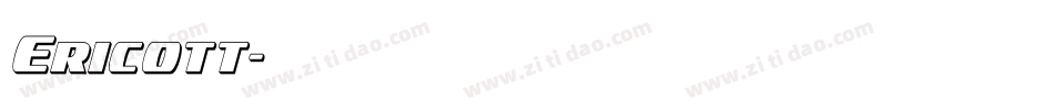 Ericott字体转换