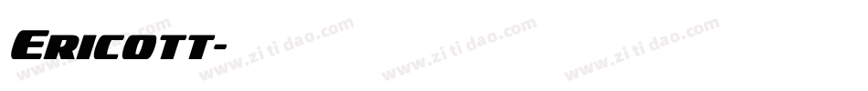 Ericott字体转换