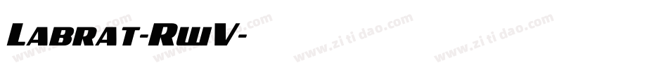 Labrat-RwV字体转换