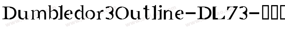 Dumbledor3Outline-DL73字体转换